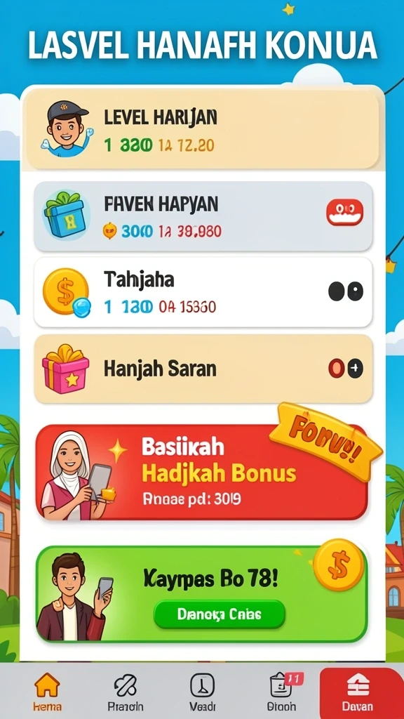dna777 - Tampilan antarmuka yang ramah pengguna dan intuitif.
