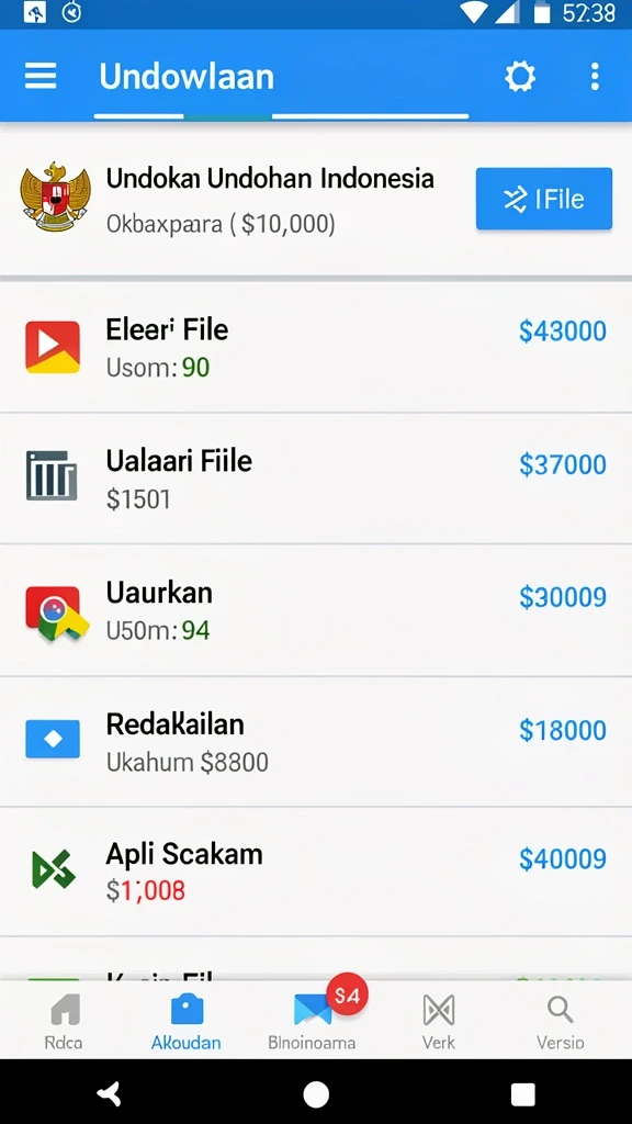 fiona77 - Tampilan antarmuka pengguna yang menarik dan intuitif.