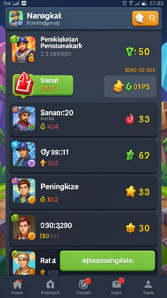 idagame - Antarmuka pengguna yang ramah dan mudah dipahami.