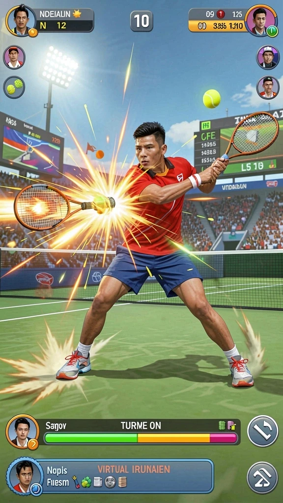 ojktoto - Screenshot gameplay yang seru dan mendebarkan.
